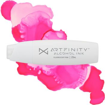 Artfinity Alcohol Ink - Fluorescent PInk - FRV1, 25ml