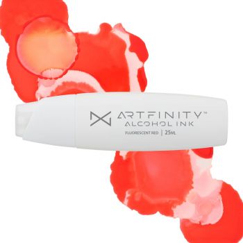 Artfinity Alcohol Ink - Fluorescent Red FR1, 25ml