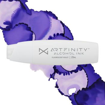 Artfinity Alcohol Ink - Fluorescent Violet FBV1, 25ml