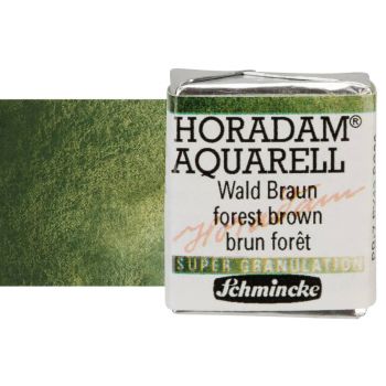 Schmincke Horadam Watercolor Forest Brown Half-Pan