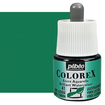 Pebeo Colorex Watercolor Ink Forest Green, 45ml