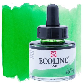 Ecoline Liquid Watercolor 30ml Pipette Jar Forest Green