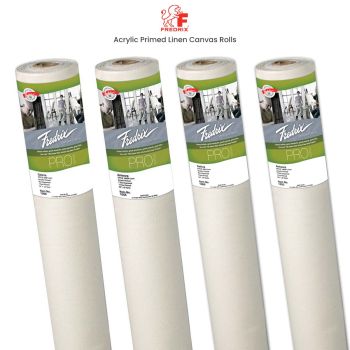 Fredrix Acrylic Primed Linen Canvas Rolls