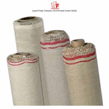Fredrix Lead Free Classic Oil Primed Linen Rolls