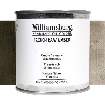 Williamsburg Handmade Oil Paint - French Raw Umber, 237ml Can