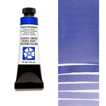 Daniel Smith Extra Fine Watercolors - French Ultramarine, 15 ml Tube