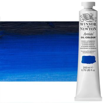 Winsor & Newton Artists' Oil Color 200 ml Tube - French Ultramarine