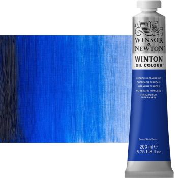 Winton Oil Color 200ml Tube - French Ultramarine
