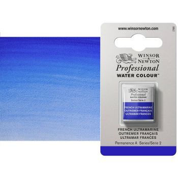 Winsor & Newton Professional Watercolor Half Pan - French Ultramarine