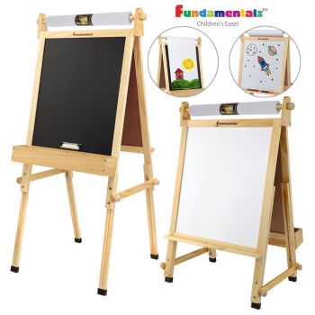 Fundamentals Adjustable Children's Wooden Easel