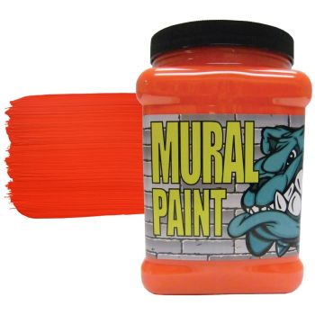 Chroma Acrylic Mural Paint 64 oz. Jar - Fury