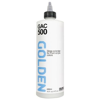 GOLDEN Acrylic GAC 500 Medium 16 oz