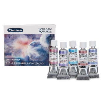 Schmincke Horadam Super Granulating Watercolor 5ml Galaxy Set Of 5 Colors