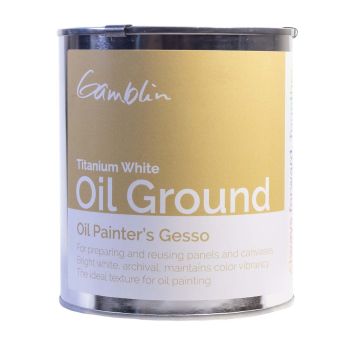 Gamblin Oil Painting Ground 32oz Can