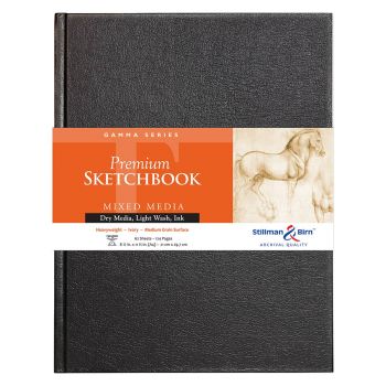 Stillman and Birn Premium Gamma Hardbound Sketchbook - 8.25”x11.75” (62-Sheets)