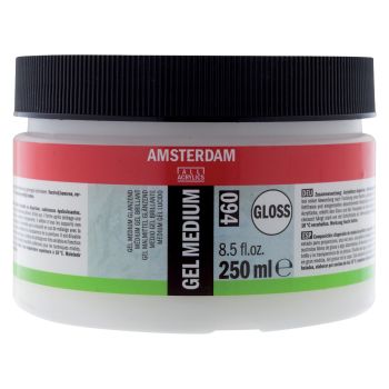 Amsterdam Expert Acrylic Gloss Gel Medium 250ml