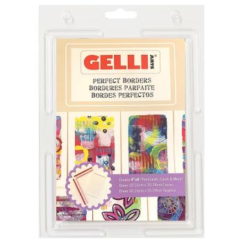 Gelli Arts® Perfect Border Set, 4" x 6"