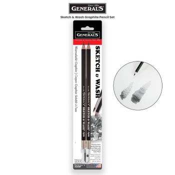 General's Sketch & Wash Graphite Pencil Set