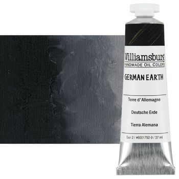 Williamsburg Handmade Oil Paint - German Earth, 37ml Tube