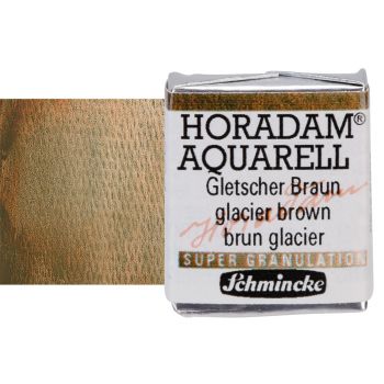 Schmincke Horadam Watercolor Glacier Brown Half-Pan