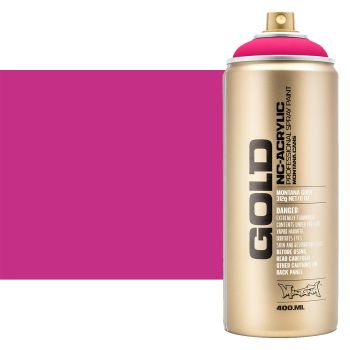 Montana GOLD Acrylic Professional Spray Paint 400 ml - Gleam Pink Fluorescent