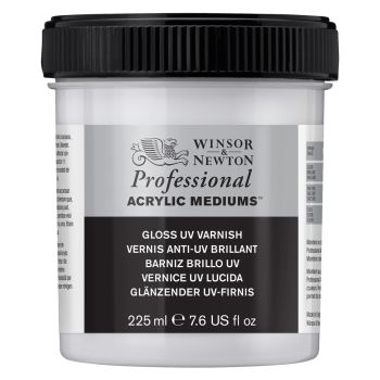 Winsor & Newton Artists Acrylic Varnishes Gloss UV Varnish 225ml