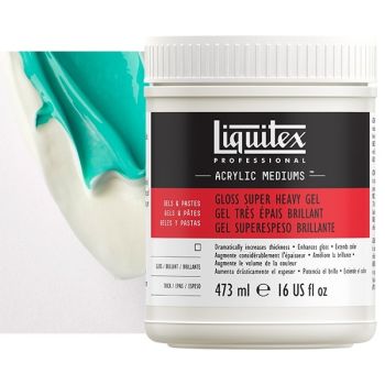 Liquitex Super Heavy Gel - Gloss 16 oz Jar 