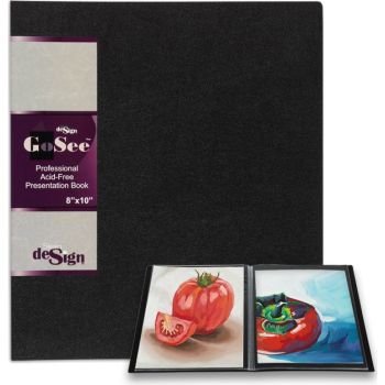 GoSee Professional Archival Presentation Book  8x10" 24 Pages
