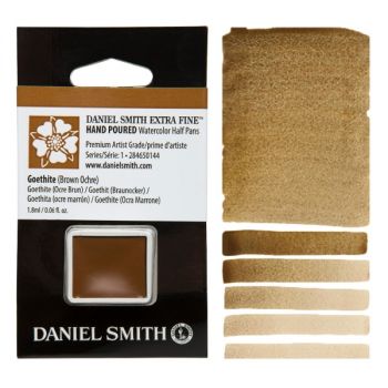 Daniel Smith Watercolor Half Pan Goethite (Brown Ochre)