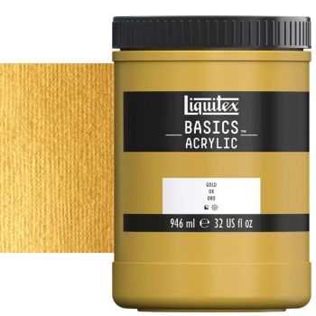 Liquitex Basics Acrylics 32oz Gold