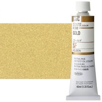 Holbein Extra-Fine Artists' Oil Color 40 ml Tube - Gold