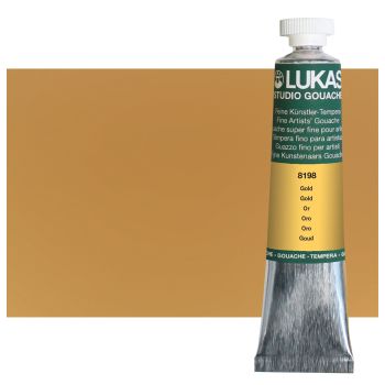 LUKAS Designer's Gouache 20 ml Tube - Metallic gold