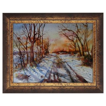 Gold Mine Renewal Frame, artwork by Diane Stolz