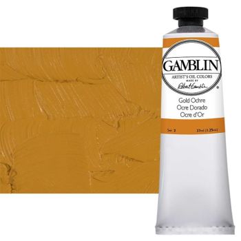 Gamblin Artists Oil - Gold Ochre, 37ml Tube