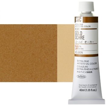 Holbein Extra-Fine Artists' Oil Color 40 ml Tube - Gold Ochre