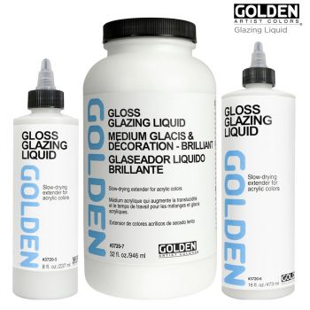 Golden Glazing Liquid Medium