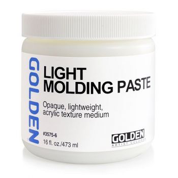 GOLDEN Light Molding Paste 16 oz Jar