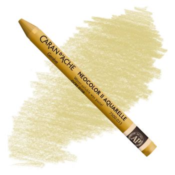 Caran d'Ache Neocolor II Water-Soluble Wax Pastels - Golden Ochre, No. 033