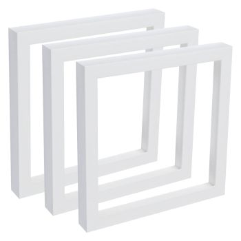 Gotham White Deep, 10"x10" Frame - 1-5/8" Deep (Box of 3)