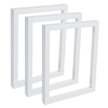 Gotham White Deep, 4"x6" Frame - 1-5/8" Deep (Box of 3)