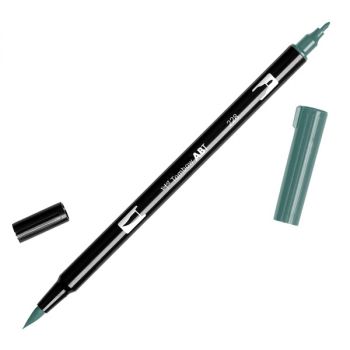 Tombow Dual Brush Pen Grey Green