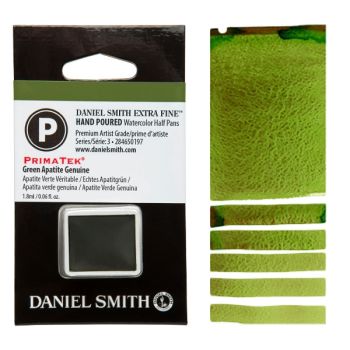 Daniel Smith Watercolor Half Pan Green Apatite Geniune