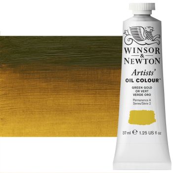 Winsor & Newton Artists' Oil Color 37 ml Tube - Green Gold