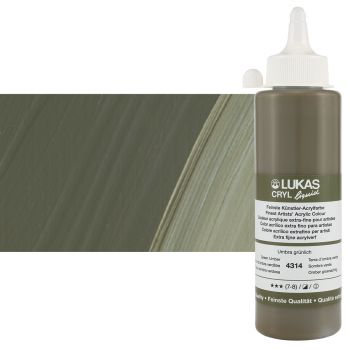 Cryl Liquid Acrylics Green Umber 250ml