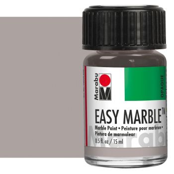 Marabu Easy Marble Grey Paint, 15ml