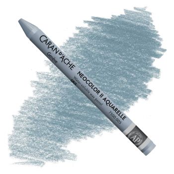 Caran d'Ache Neocolor II Water-Soluble Wax Pastels - Grey, No. 005