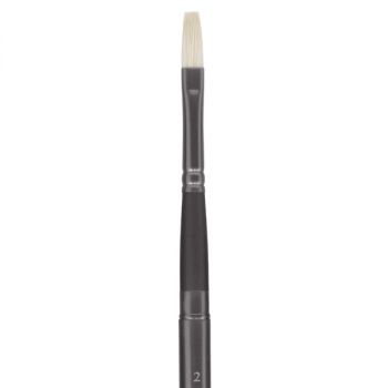 Grey Matters Series 9884 Size 2 Flat Bristle Pocket Brush