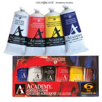 Grumbacher Academy Acrylics & Sets