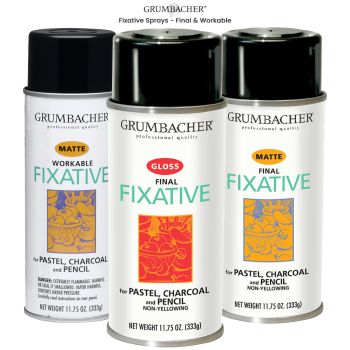 Grumbacher Fixative Sprays