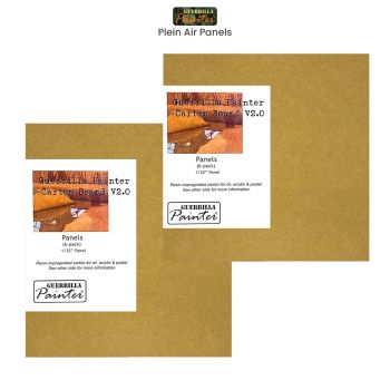 Guerrilla Cartón Plein Air Panels